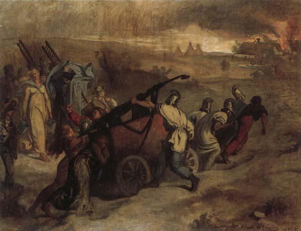 Village Firemen, Pierre Puvis de Chavannes